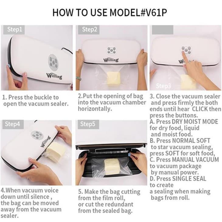 Small Vacuum Sealer Machine for Home